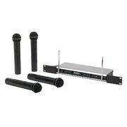 4 Channel Handheld Wireless Microphone 4 Channel Handheld Wireless Microphone